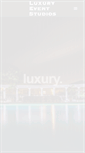 Mobile Screenshot of luxuryeventstudios.com